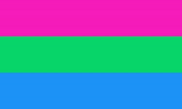 The polysexual flag